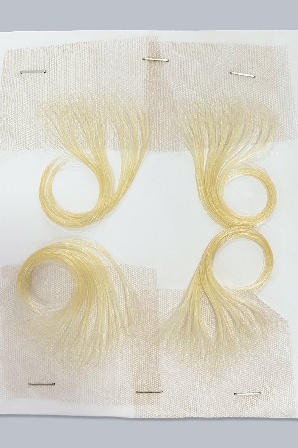 HD lace Instant Fake Baby Hair Edges Control Blonde 613 Reusable