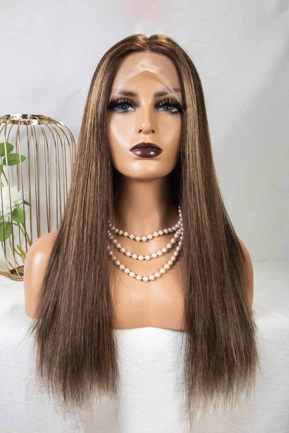 t-part-wig-straight-human-hair-brown-wig-with-blonde-highlights-1