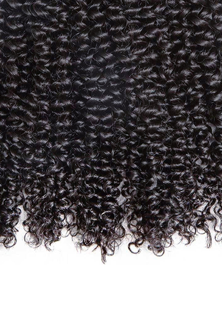 Micro Ring Human Hair Kinky Curly Coily Extensions For Black Hair